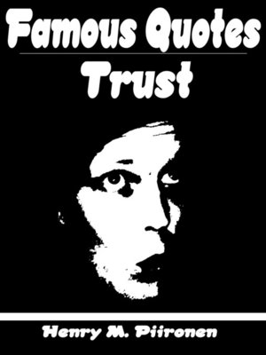 cover image of Famous Quotes on Trust